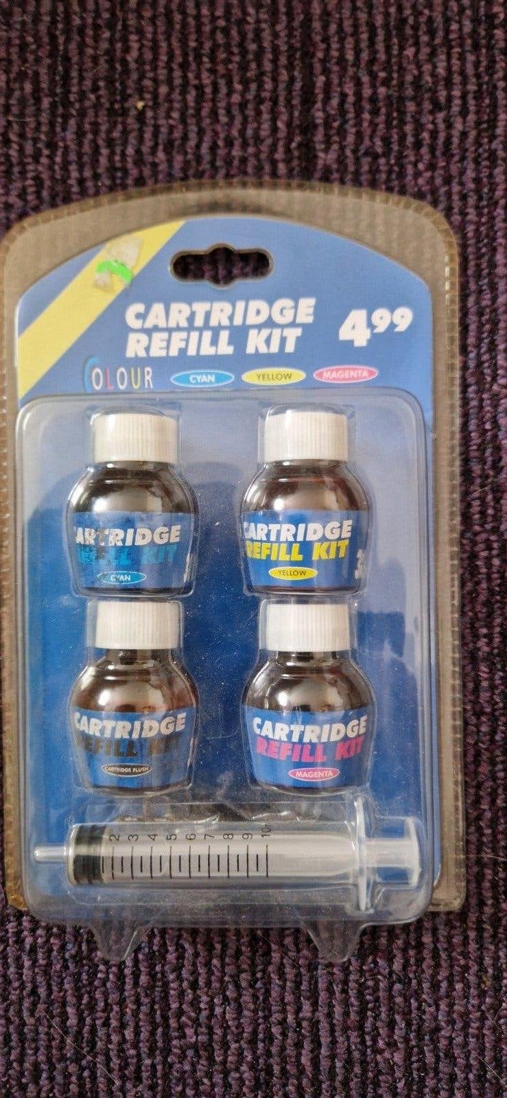 Inkt cartridge navulset - Kleur (CMY), Computers en Software, Universeel, Printer, Inkjetprinter, Ophalen of Verzenden