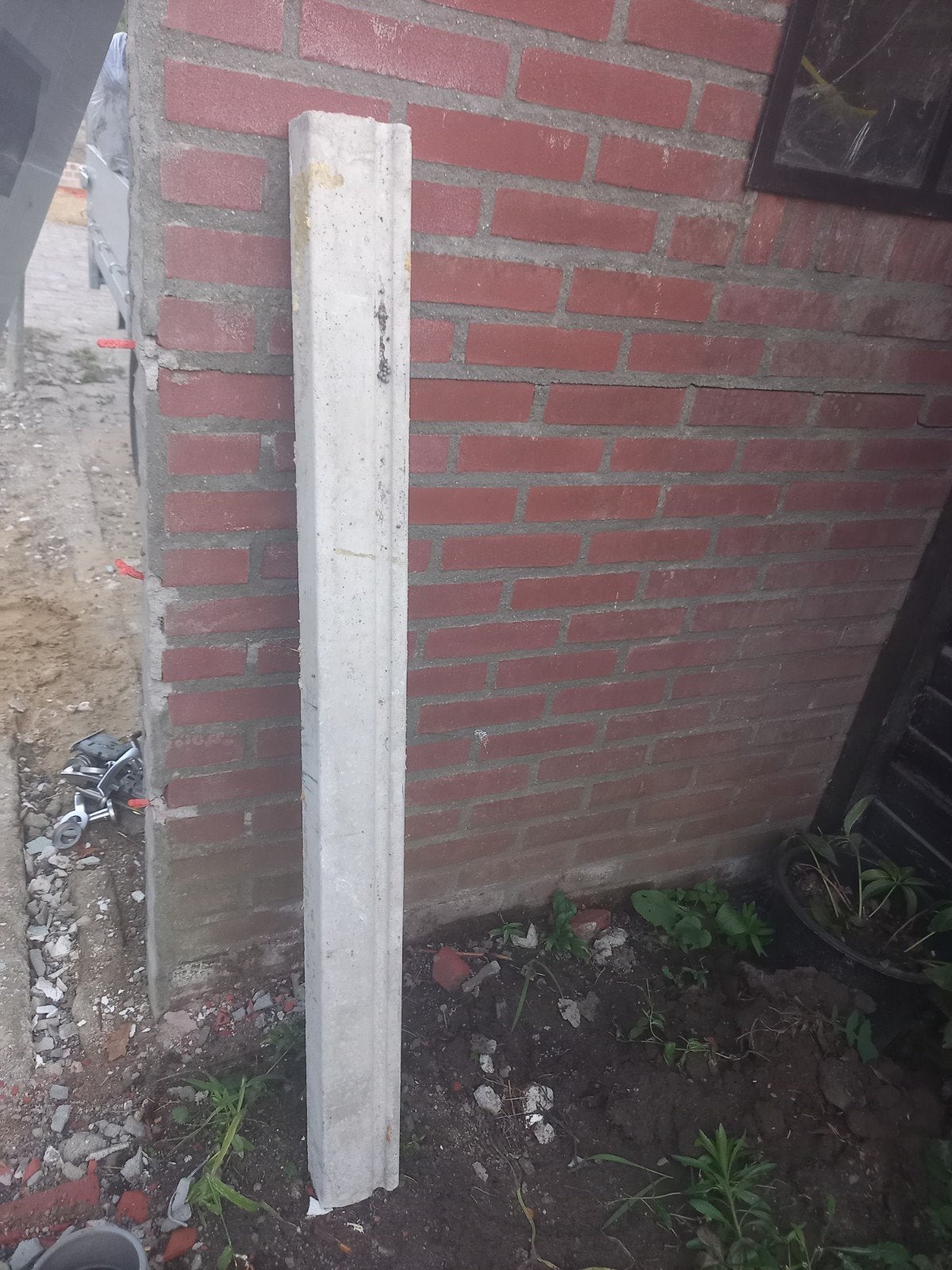 2 stuks lateien 120 cm, Ophalen, Gebruikt, Overige metalen