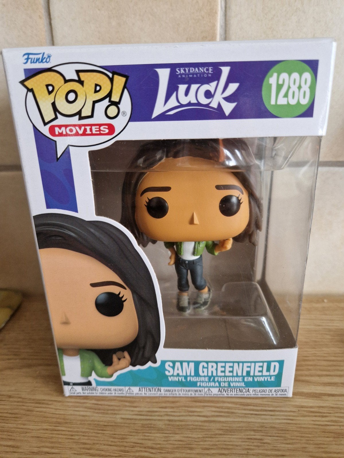 funko pop Sam greenfield Nr 1288 luck, Ophalen of Verzenden, Zo goed als nieuw