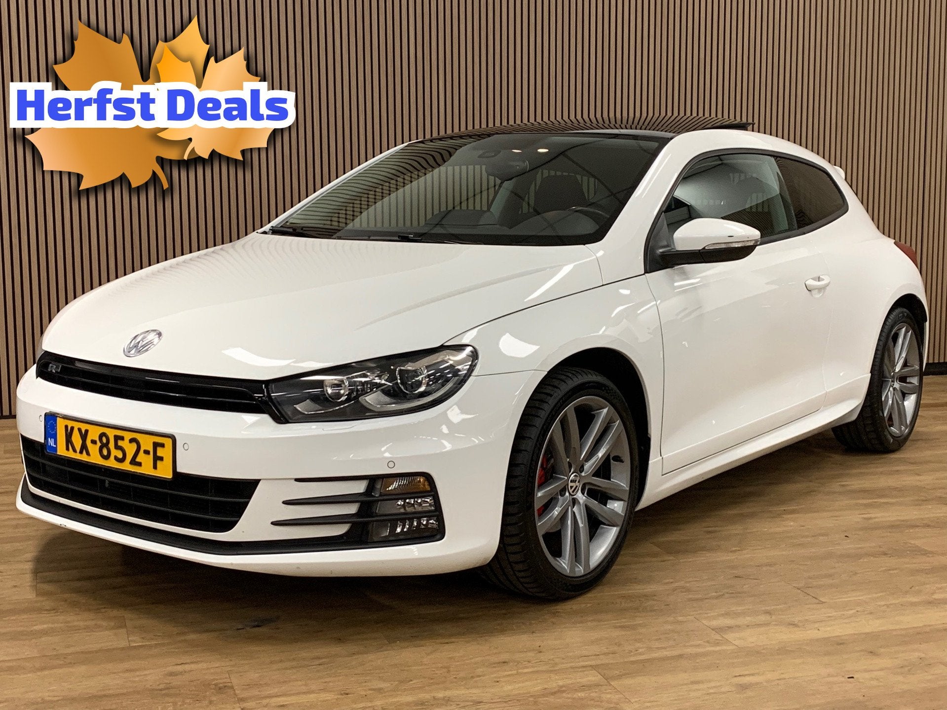 Volkswagen SCIROCCO 1.4 TSI|R-Line|Opendak|Navigatie|Climate, Auto's, Voorwielaandrijving, Dealer onderhouden, Gebruikt, 4 cilinders