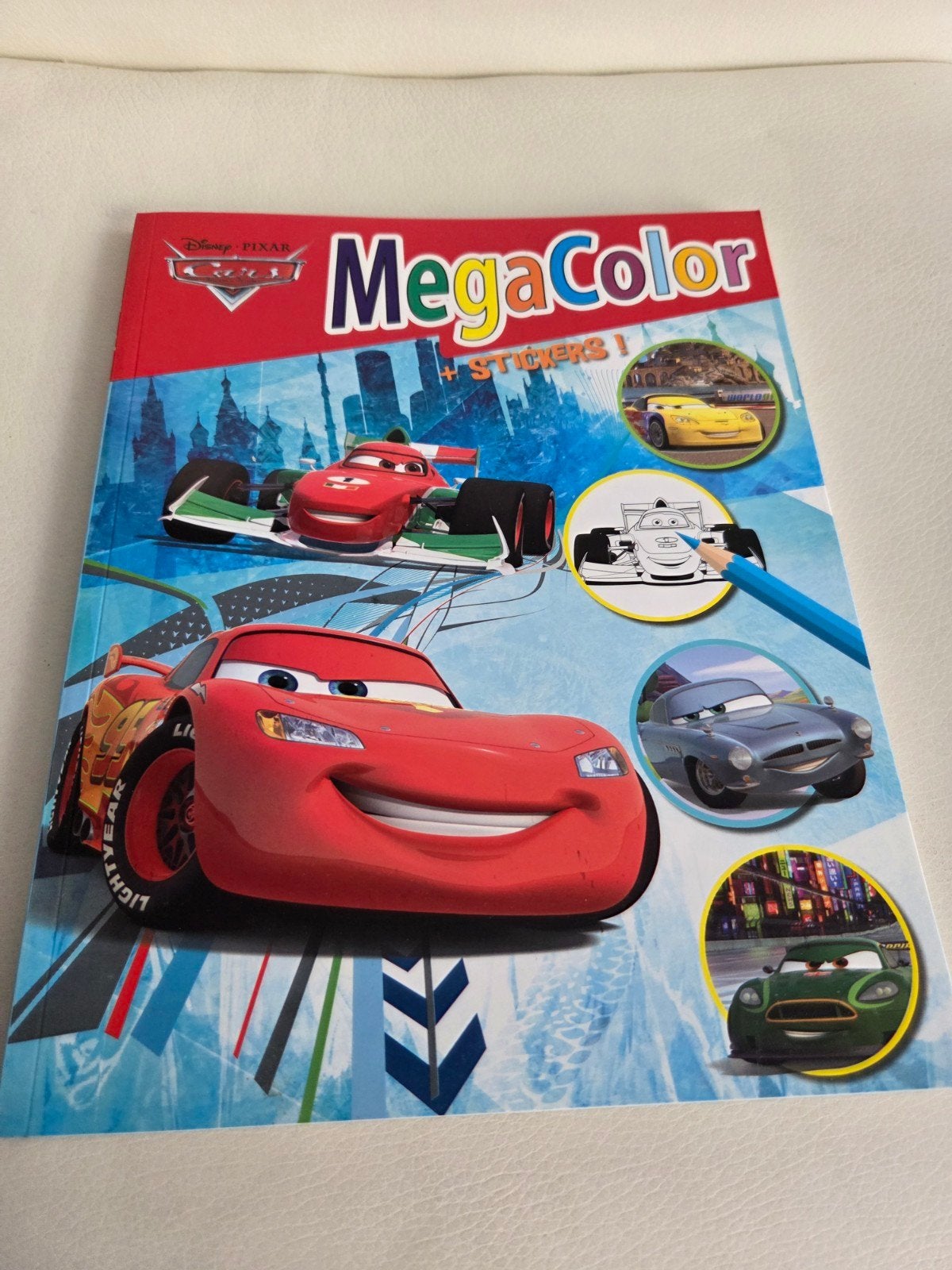 Disney Pixar Cars & Planes Kleurboek en Stickers (3-delig), Ophalen of Verzenden, Nieuw, Knutselen