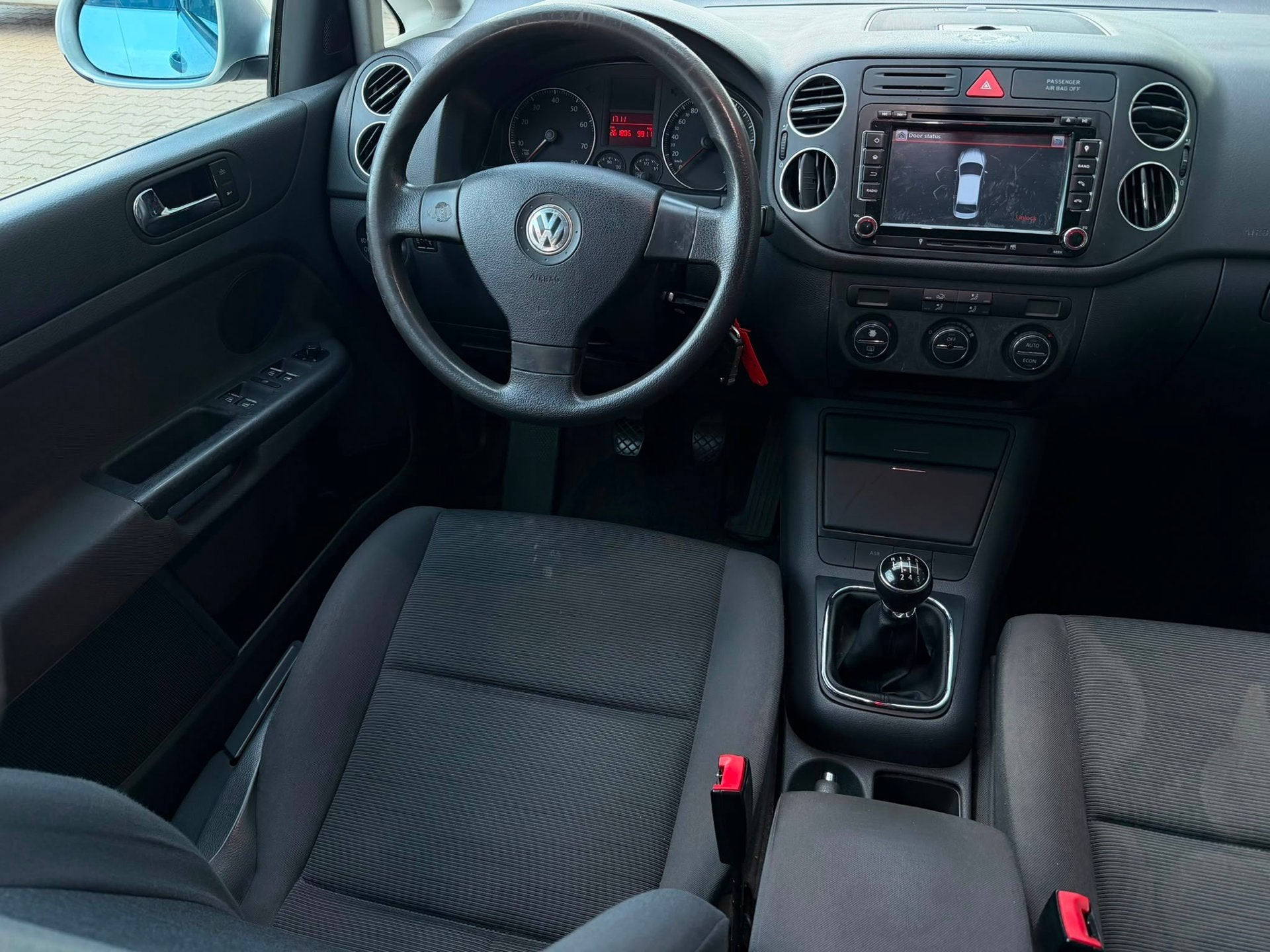 Volkswagen Golf Plus 1.6 FSI Comfortline Business|trekhaak, Auto's, Gebruikt, 4 cilinders, 116 pk, Navigatiesysteem