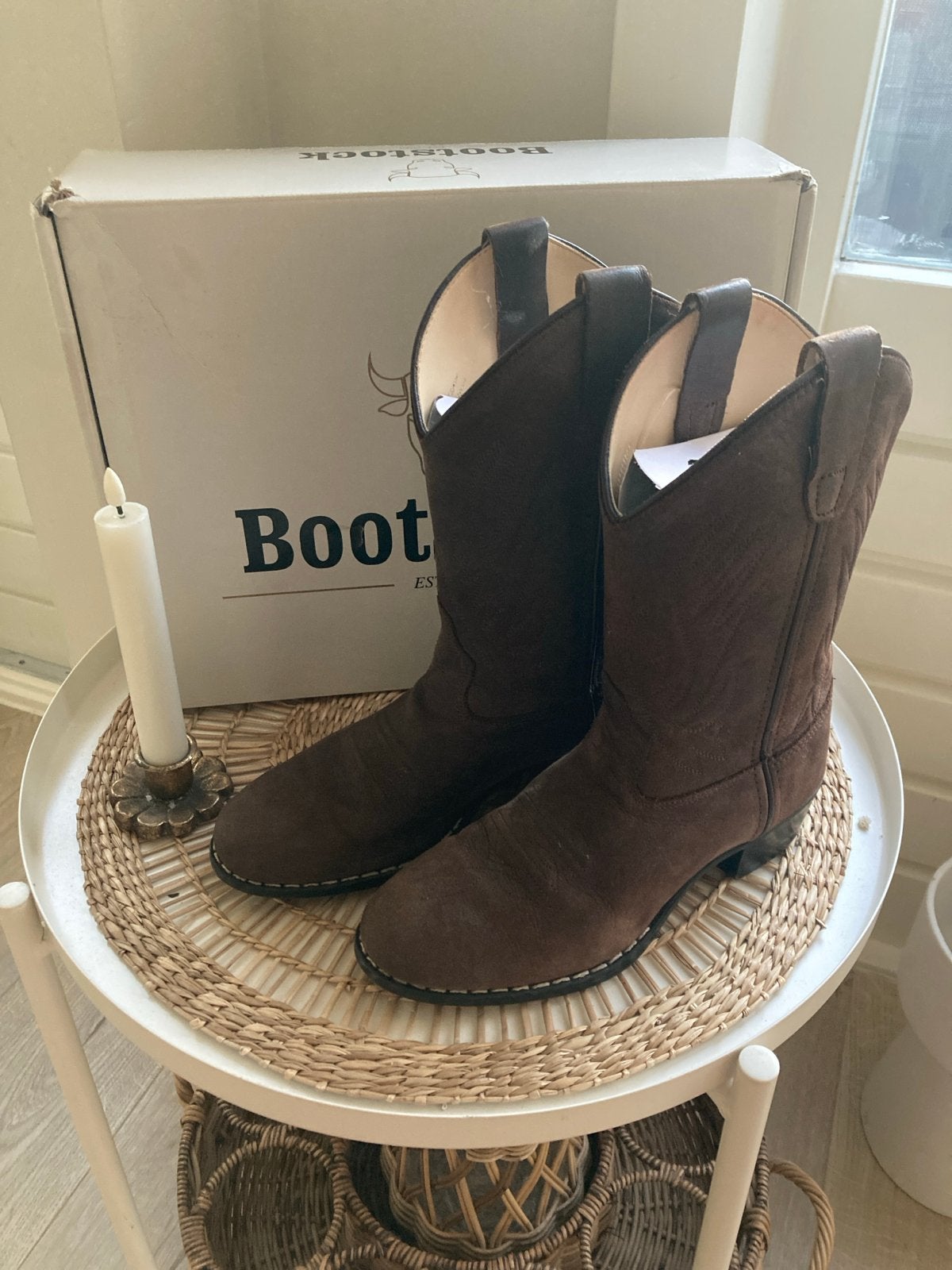 Bootstock cowboylaarzen 34 - Zo goed als nieuw, Ophalen, Jongen of Meisje, Laarzen, Zo goed als nieuw