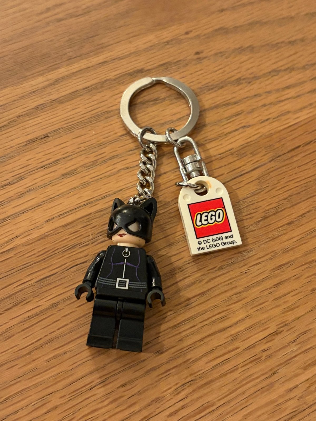 LEGO Batman sleutelhanger Catwoman 851686 -  (2006), Ophalen of Verzenden, Gebruikt, Knuffel of Figuurtje