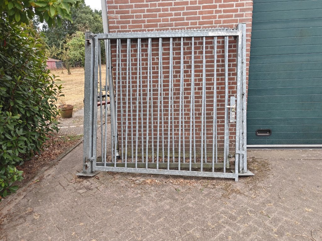 Poort, Ophalen, Met poort, Gebruikt, Spijlenhekwerk