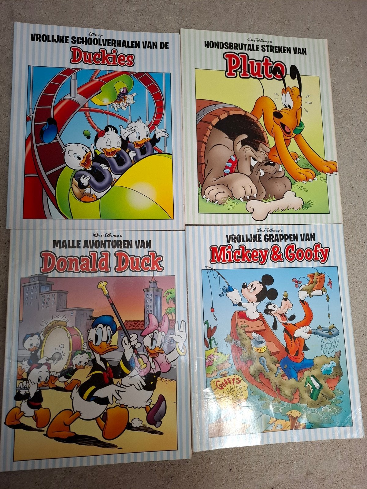 Donald Duck en vrienden stripboeken, Meerdere stripboeken, Ophalen of Verzenden, Gelezen, Walt Disney