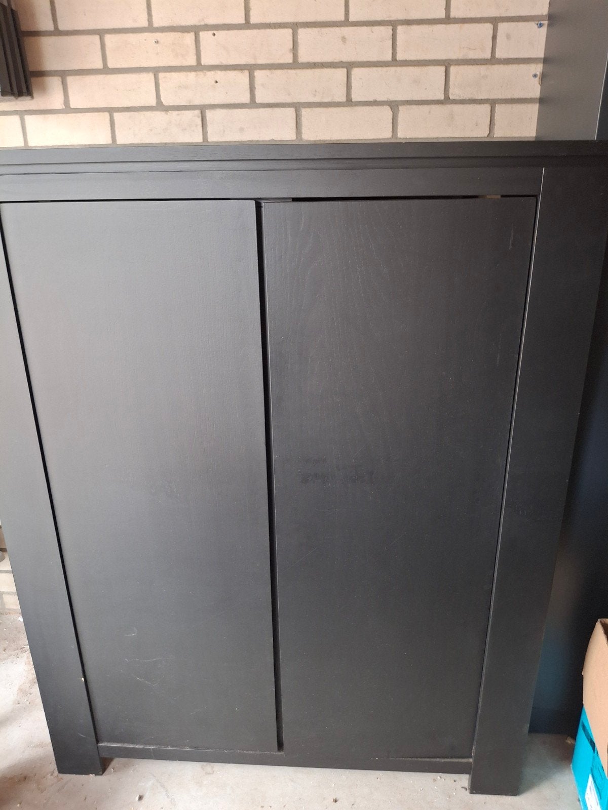 Computerkast eiken.., Ophalen, Strak, Gebruikt, 100 tot 150 cm