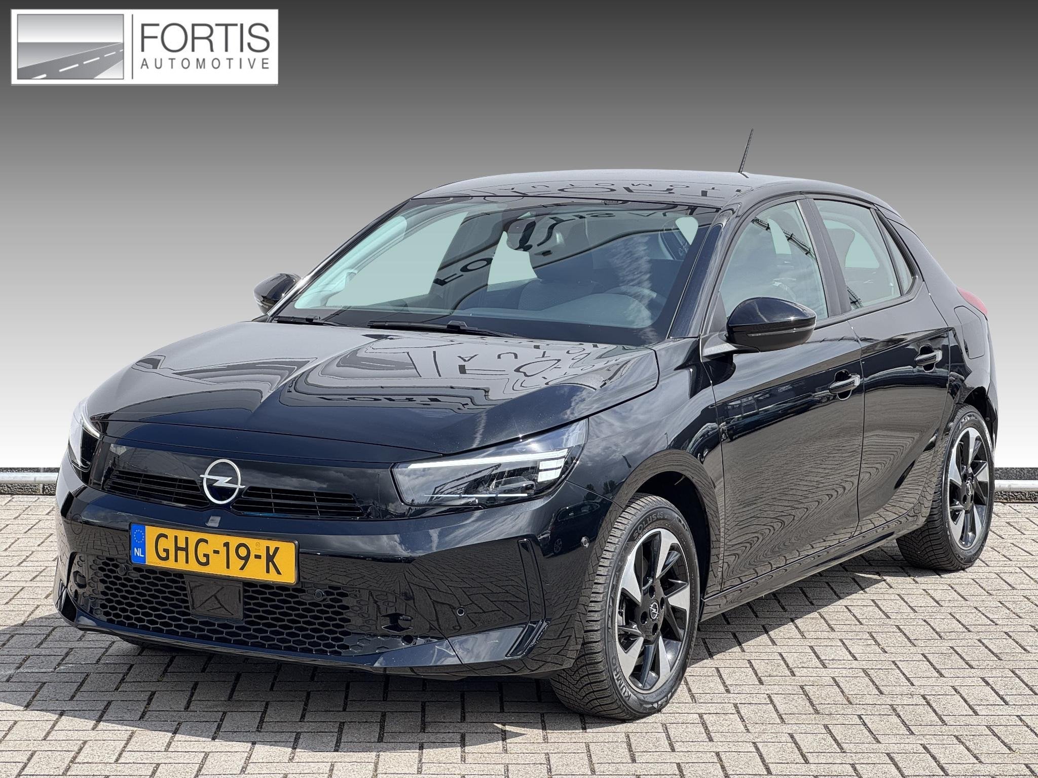 Opel Corsa Electric 50 kWh NL-AUTO | VELGEN | CAMERA | PHASE, Auto's, Opel, Gebruikt, Zwart, Zwart, Origineel Nederlands