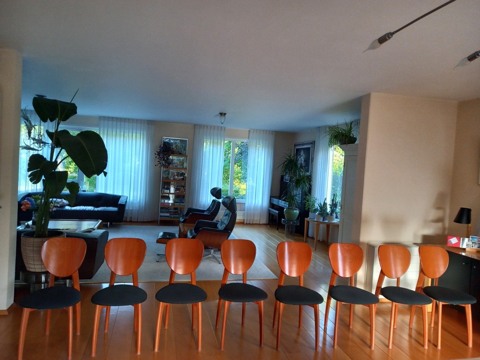 8 Calligaris Isola eetkamerstoelen - Italiaans design, Huis en Inrichting, Stoelen, Ophalen