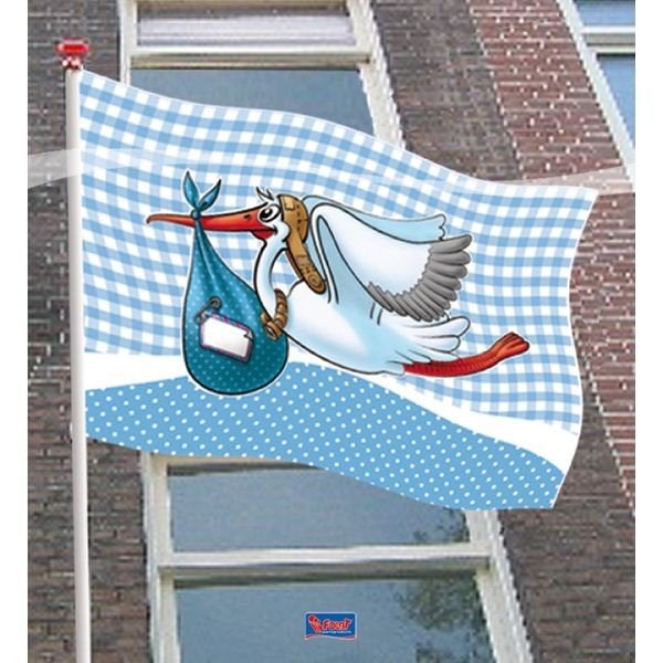 Gevelvlag jongen (09076), Nieuw, Ophalen of Verzenden, A, Geboorte of Huwelijk