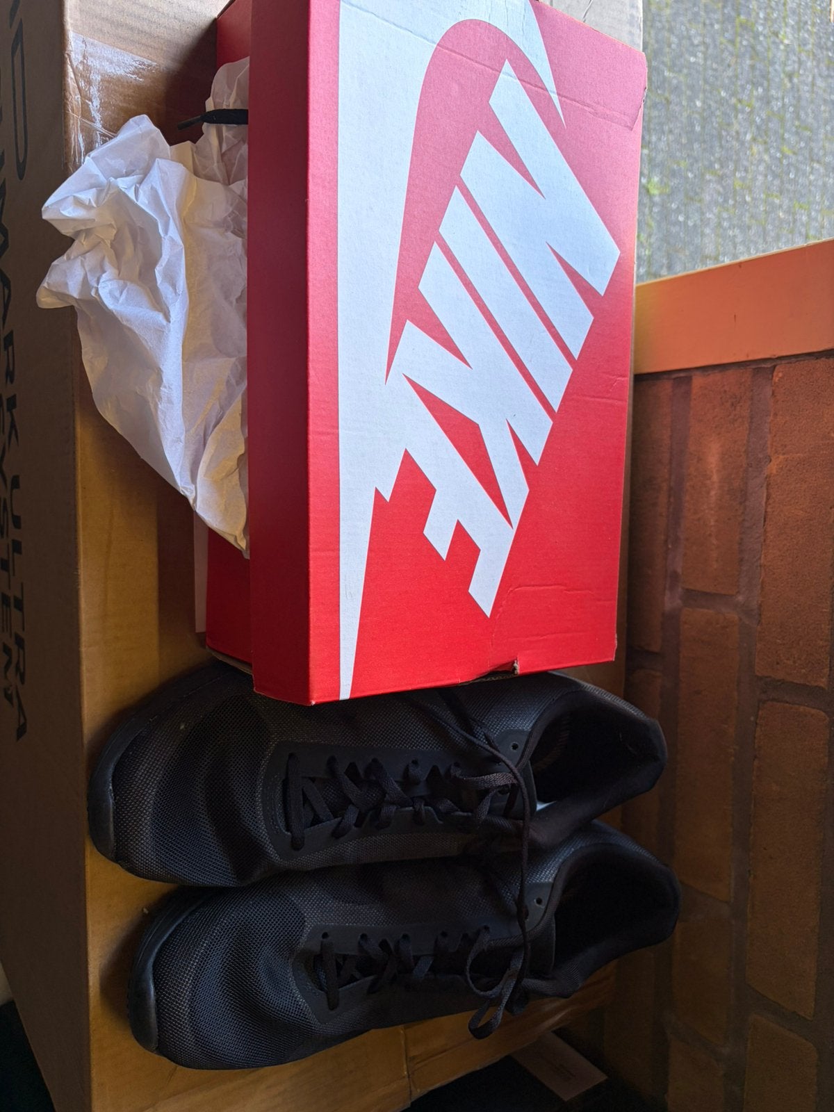 Nike schoenen, Kleding | Heren, Ophalen of Verzenden, Zo goed als nieuw, Zwart, Sportschoenen