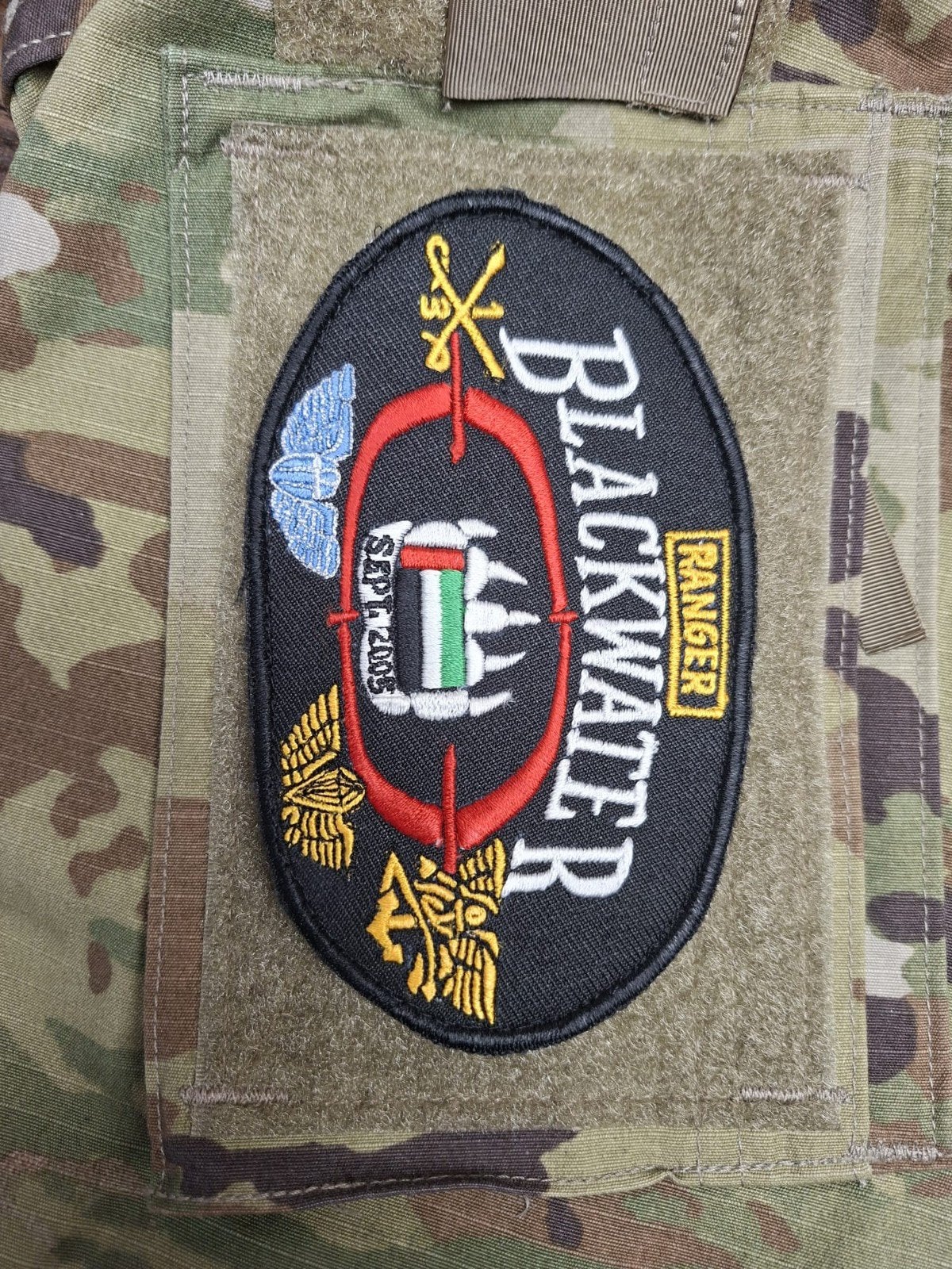 US Blackwater, Verzenden, Landmacht, Amerika, Embleem of Badge