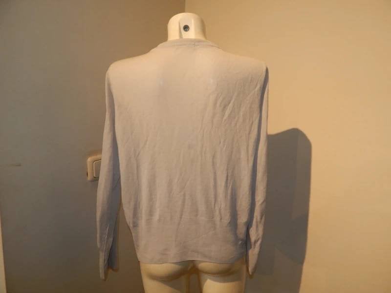 Humanoid fijn gebreid vest strik sluiting hals mt XL, Humanoid, Verzenden, Maat 46/48 (XL) of groter, Zo goed als nieuw