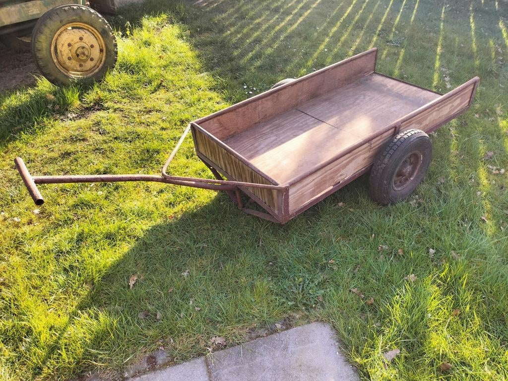 Kar melkbussen kar wagen, Doe-het-zelf en Verbouw, Transportwagens, 100 liter of meer, Ophalen, Transportkar