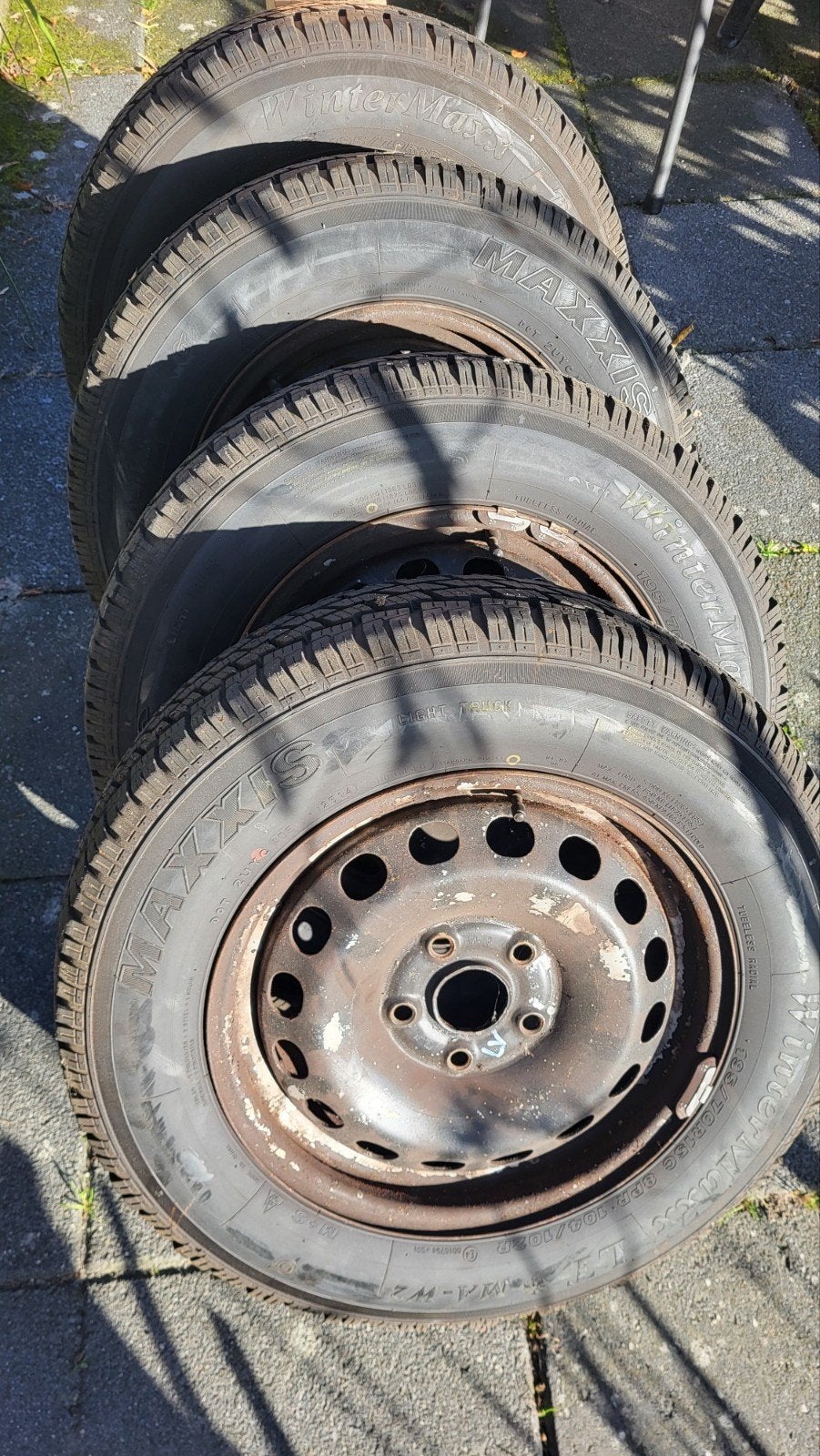 Winterbanden Transporter California T4 195/70R15C, Auto-onderdelen, Ophalen, 15 inch, Banden en Velgen, Winterbanden