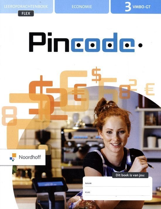 Pincode VMBO Bovenbouw 3 GT Flex, Boeken, Schoolboeken, Ophalen of Verzenden, Zo goed als nieuw, VMBO, Economie