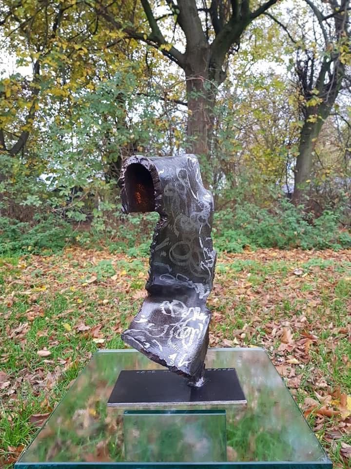 Metalen kunstwerk, Ophalen of Verzenden
