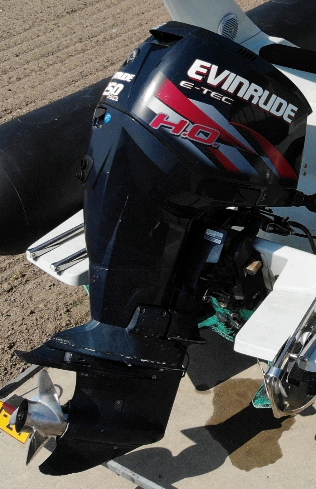 Evinrude E-TEC 250 H.O. Buitenboordmotor, Ophalen, Elektrische start, 30 pk of meer, Buitenboordmotor