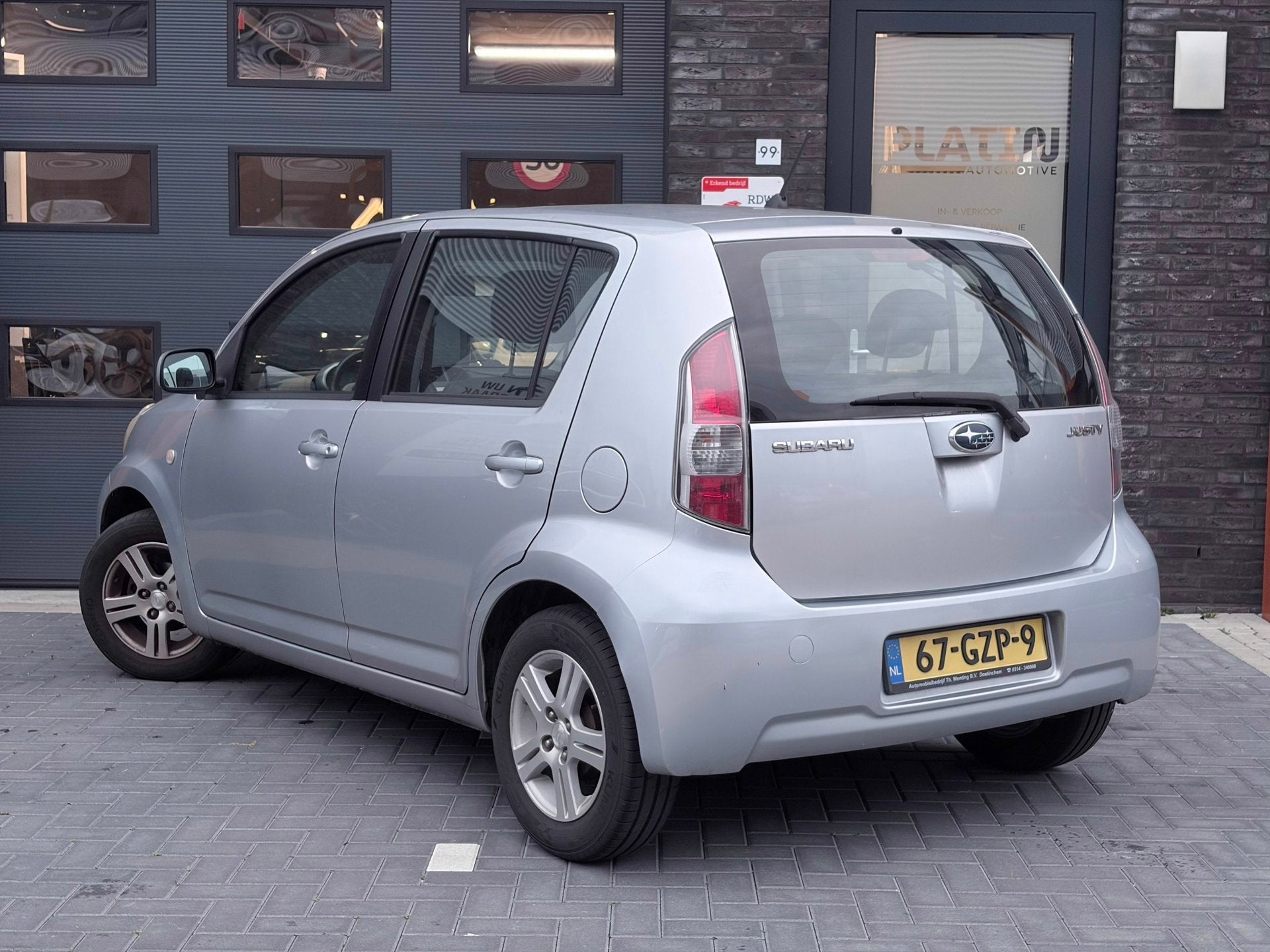 Subaru Justy 1.0 Comfort |Airco|APK|NAP|Elektrische ramen, Auto's, Voorwielaandrijving, Justy, Stof, Gebruikt