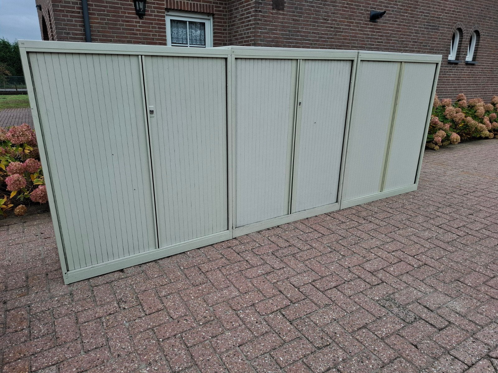 3 Drentea roldeurkasten 136x120x53,5 cm, Ophalen, Gebruikt, 100 tot 150 cm, 100 tot 150 cm