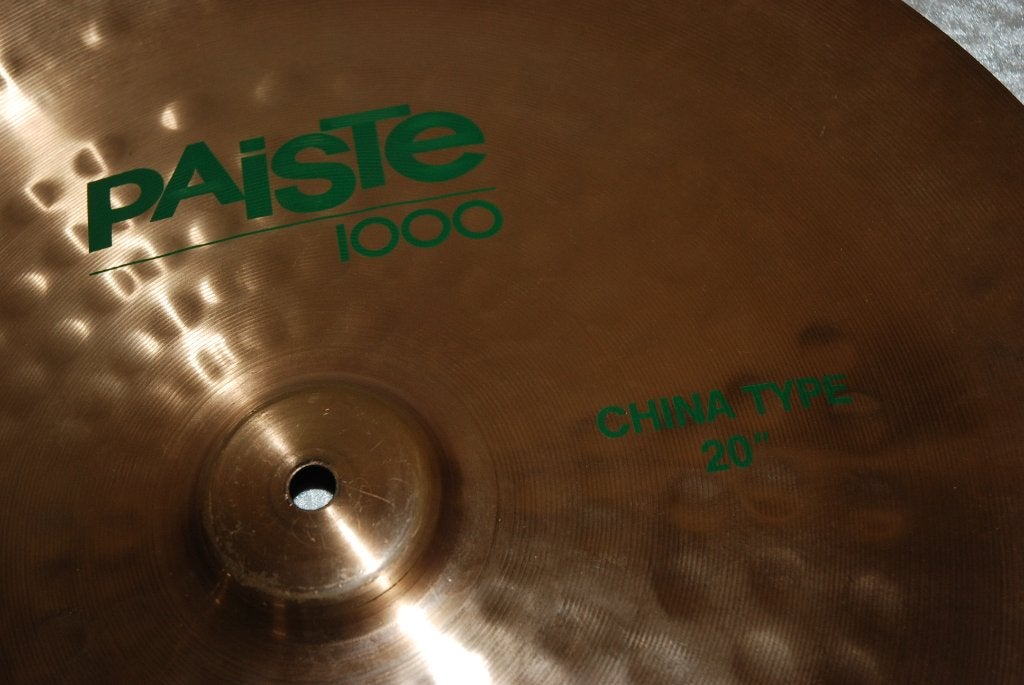 Paiste 1000 serie china als nieuw 1961gr 20 inch  <25252690>, Gebruikt, ., Drums of Percussie, Ophalen of Verzenden