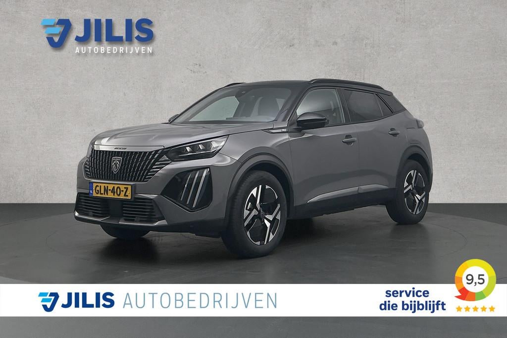 Peugeot e-2008 EV GT 54 kWh | Half leder | LED koplampen | C, Auto's, Gebruikt, 156 pk, Leder en Stof, Origineel Nederlands