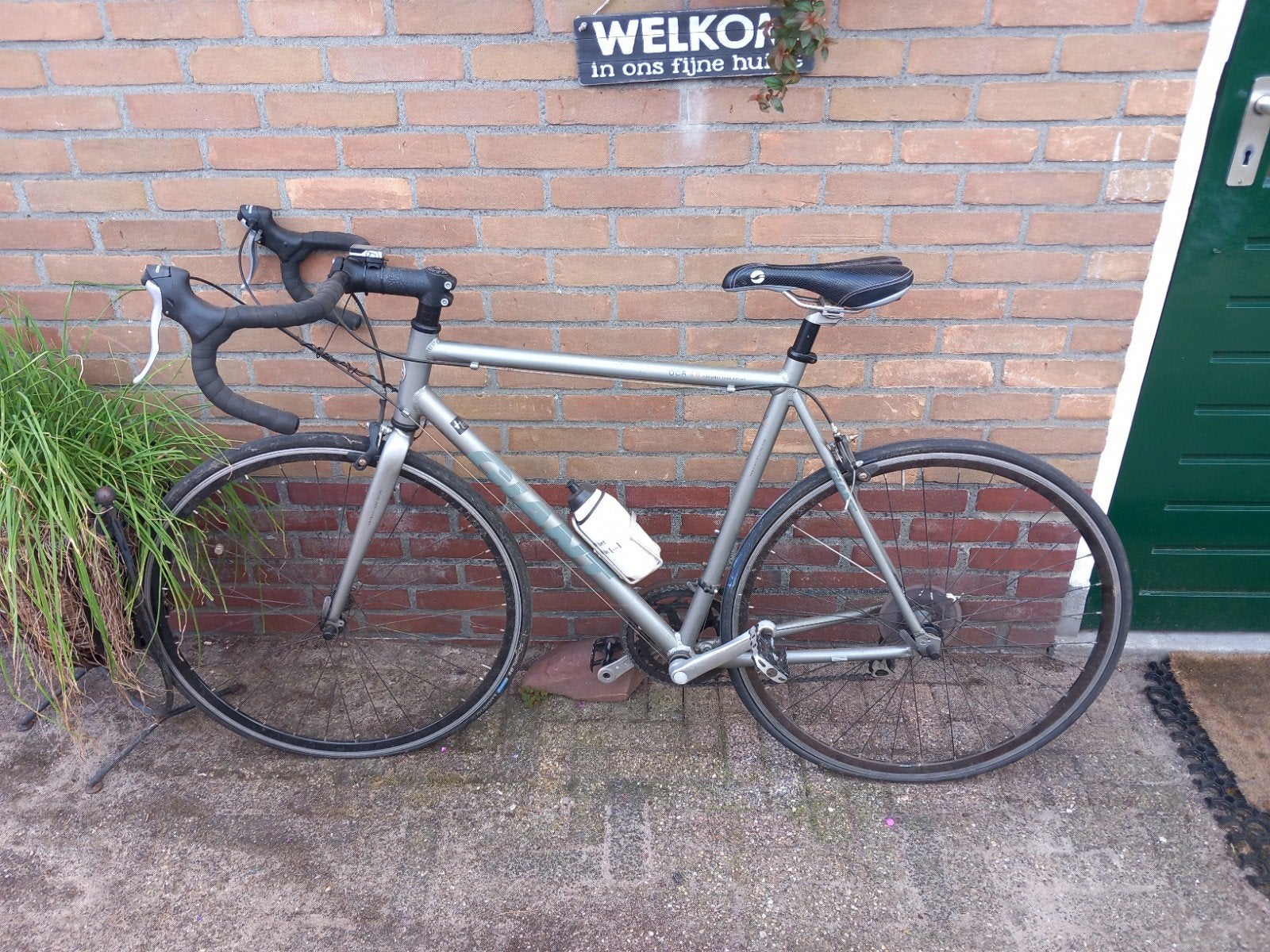 racefiets, Ophalen, 28 inch, Gebruikt, Velgrem