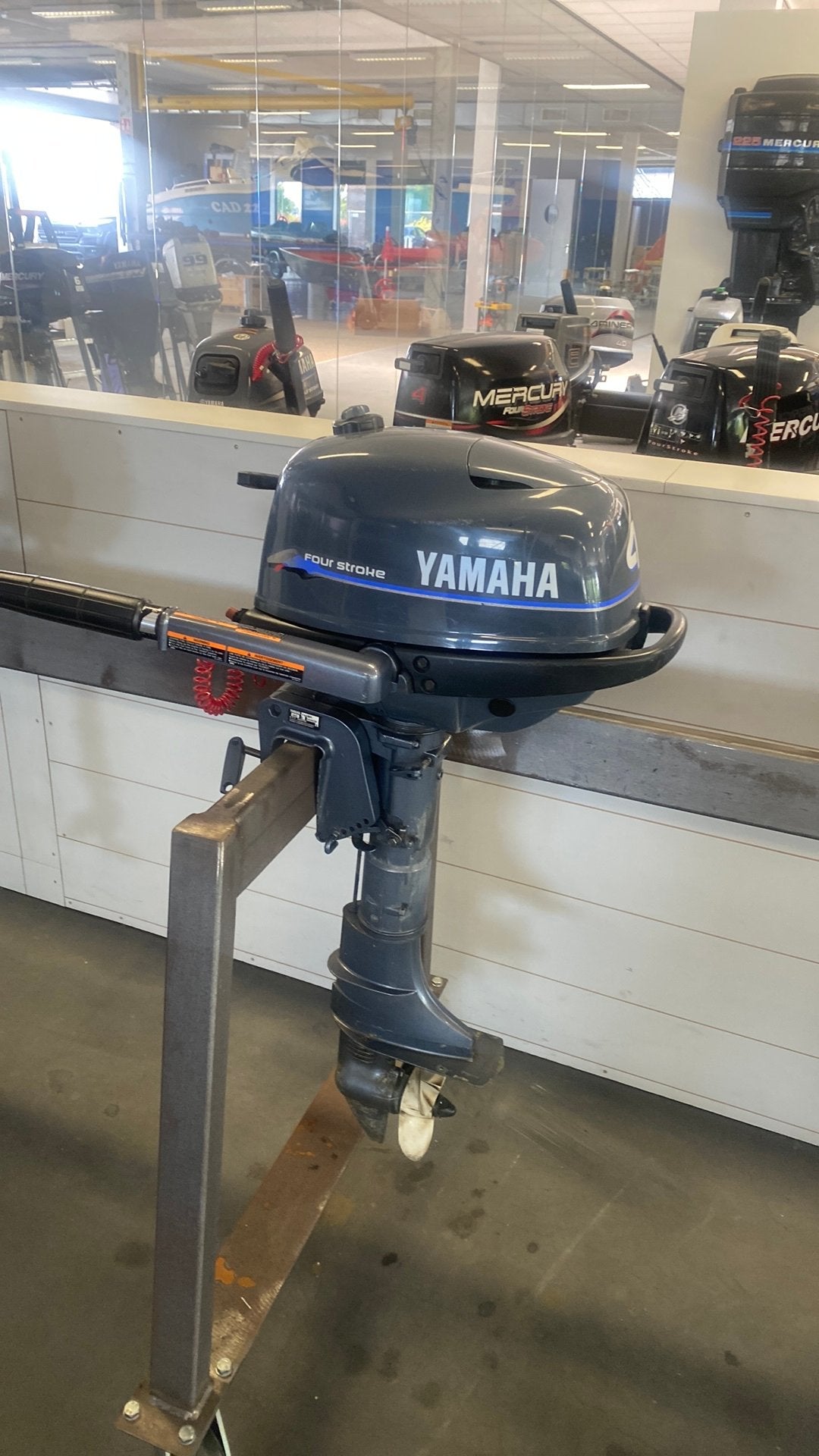 Yamaha 4 pk 4T kort knuppel +garantie, Watersport en Boten, Gebruikt, Minder dan 5 pk, 2e hands Yamaha, Ophalen of Verzenden