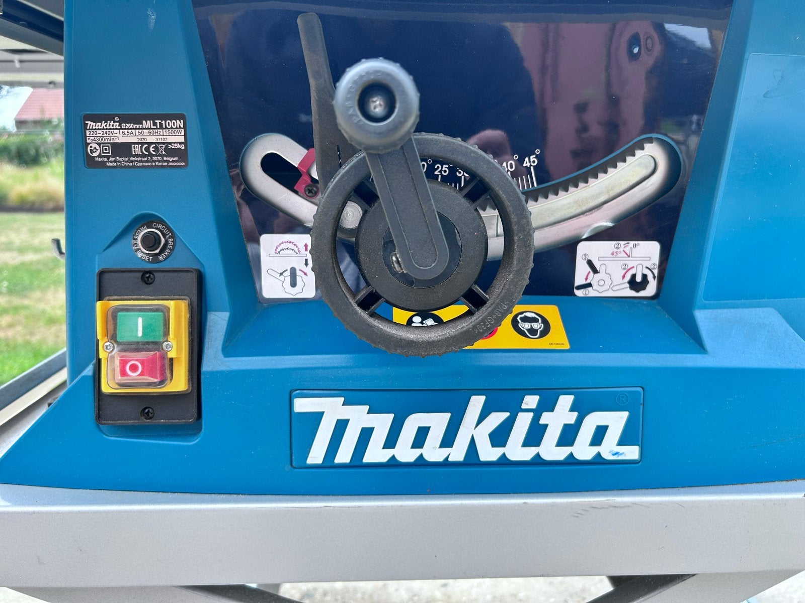 Makita MLT100N Tafelzaag, Doe-het-zelf en Verbouw, Gereedschap | Zaagmachines, Ophalen, 70 mm of meer, Overige typen, Zo goed als nieuw