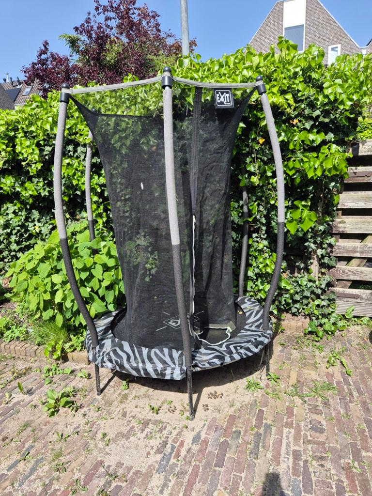 Gratis trampoline, Kinderen en Baby's, Speelgoed | Buiten | Trampolines, Ophalen, Gebruikt