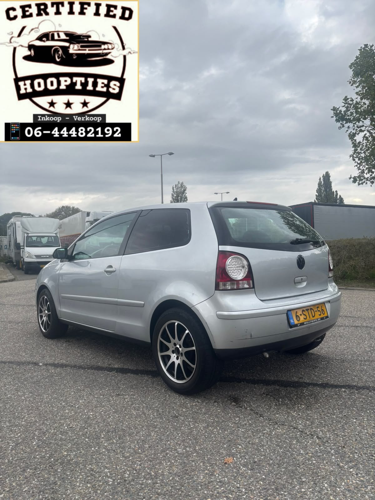 Volkswagen Polo 1.4 16V 2006 Grijs APK 12/10/27 RIJKLAAR !!, Voorwielaandrijving, 4 cilinders, Handgeschakeld, Particulier