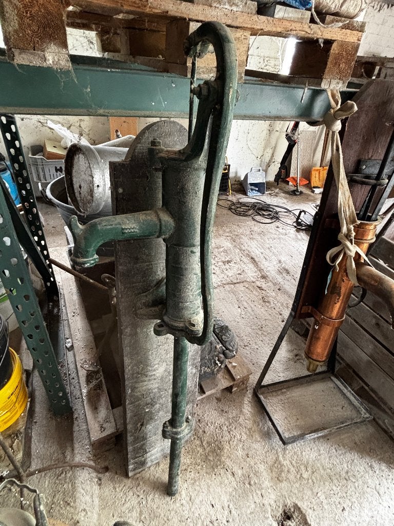 Zwengel/hand waterpomp, Ophalen, Gebruikt, Handmatig, Overige typen