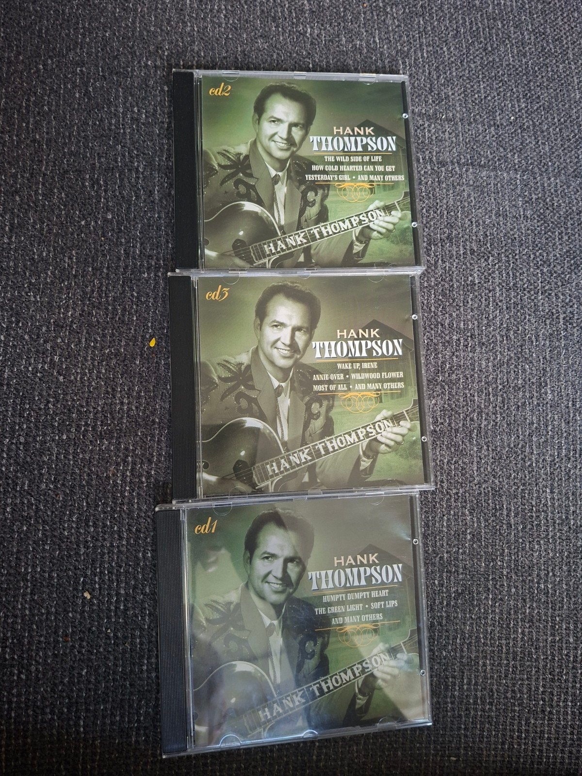 CD - Hank Thompson Greatest Hits and Favorites - 3 CD BOX, Ophalen of Verzenden, Zo goed als nieuw
