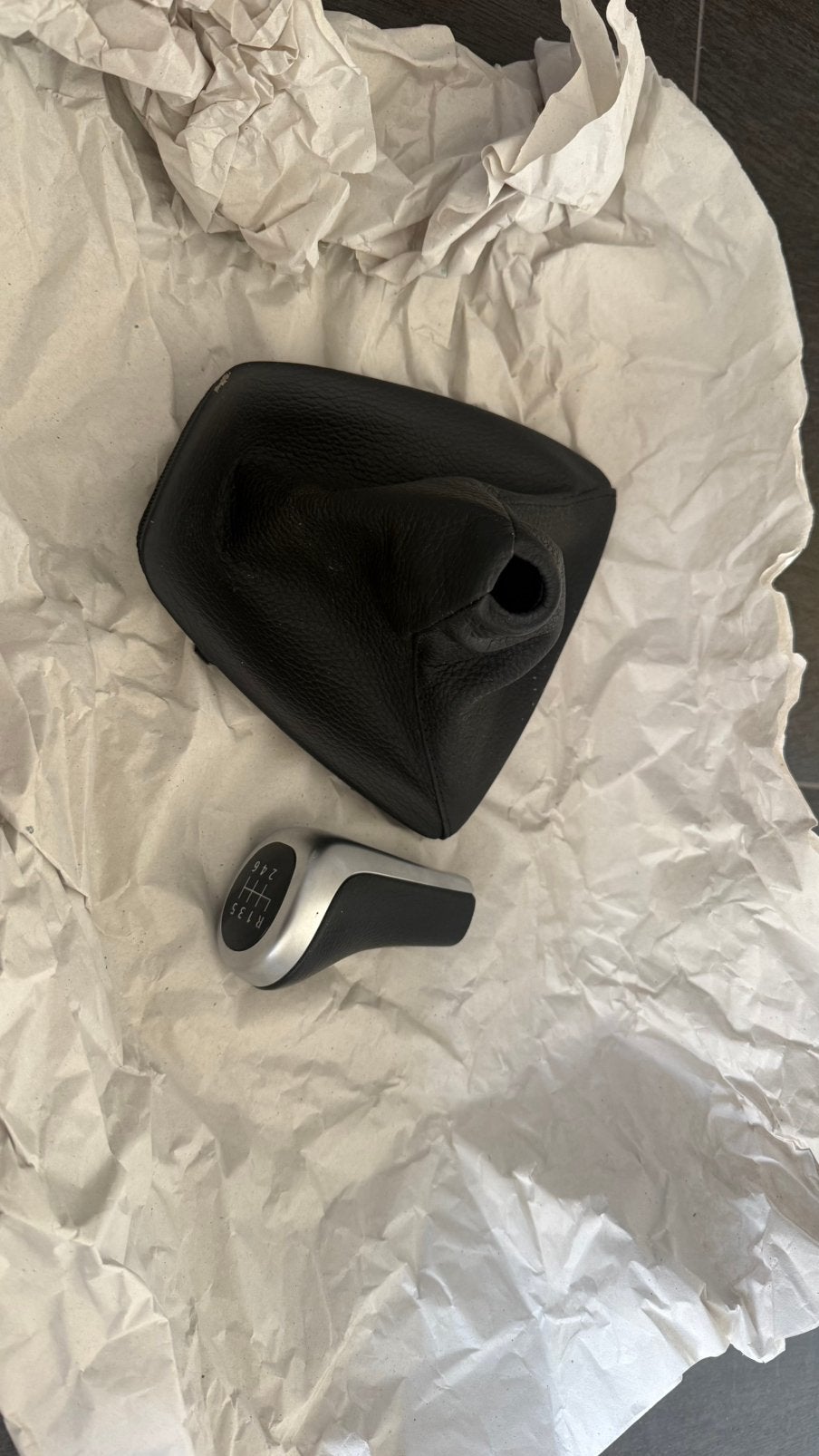 Origineel BMW E90 LCI schakelpook en hoes, Auto-onderdelen, Ophalen, Gebruikt, BMW