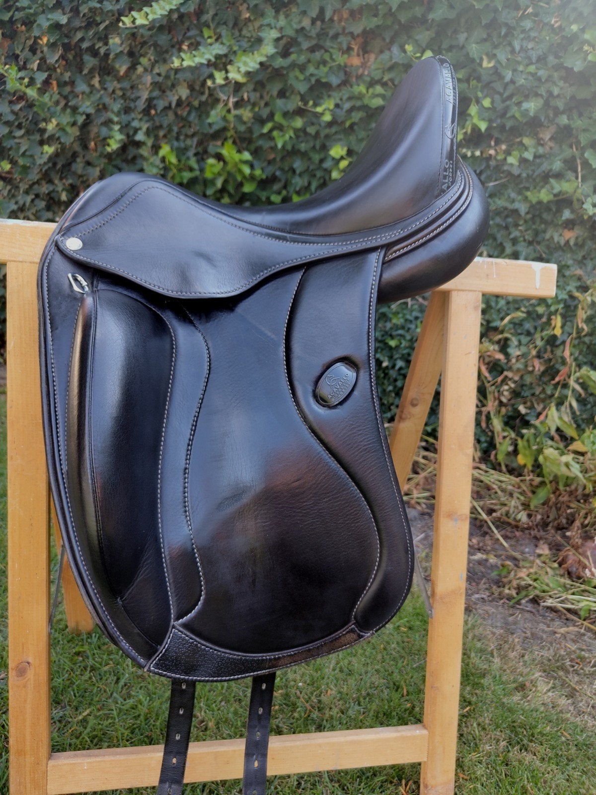 Acavallo Mantegna dressuurzadel, Dieren en Toebehoren, Paarden en Pony's | Zadels, Ophalen of Verzenden, Zo goed als nieuw, Dressuur