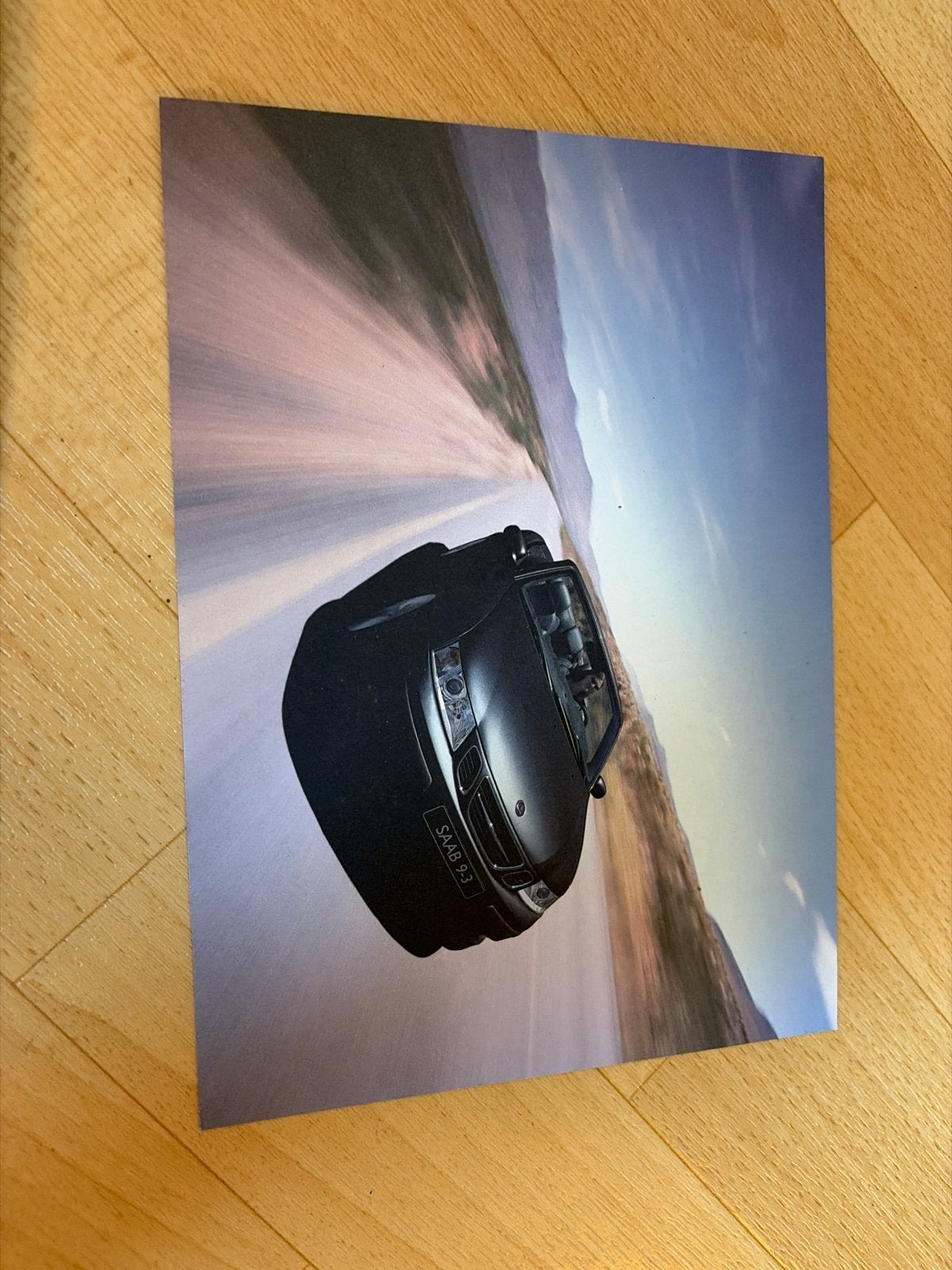 Saab 9-3 Cabriolet Brochure / Folder, Boeken, Auto's | Folders en Tijdschriften, Ophalen of Verzenden, Zo goed als nieuw, Overige merken