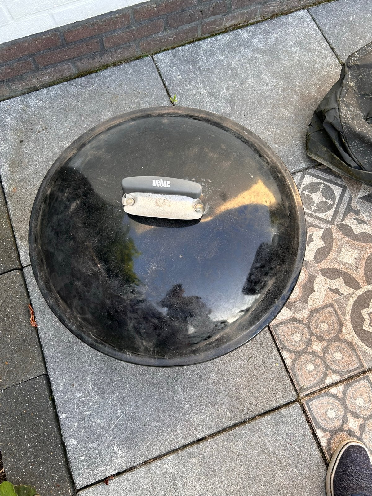Weber Vuurkorf / Vuurton met deksel, Tuin en Terras, Vuurkorven, Ophalen, Gebruikt, Vuurkorf