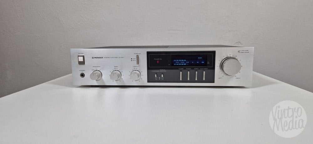 Pioneer SA-520 Versterker | Stereo | Phono | Blue-Line, Refurbished, Ophalen of Verzenden, Pioneer, Minder dan 60 watt