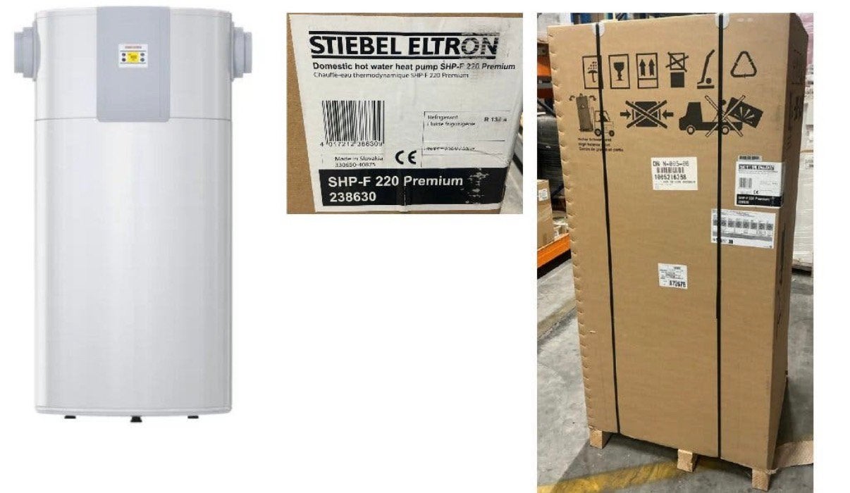Nieuw Warmtepompboiler Stiebel Eltron SHP-F 220, Ophalen, Nieuw, Boiler, Minder dan 3 jaar oud