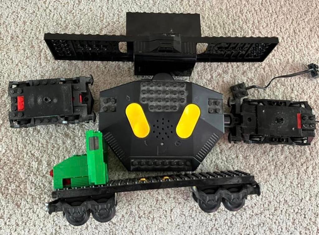 Lego partij treinonderdelen trein partij, Ophalen of Verzenden, Gebruikt