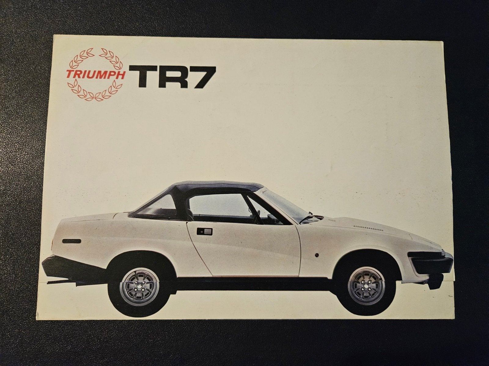 Brochure Triumph TR7 Convertible, Ophalen of Verzenden, Zo goed als nieuw, Overige merken