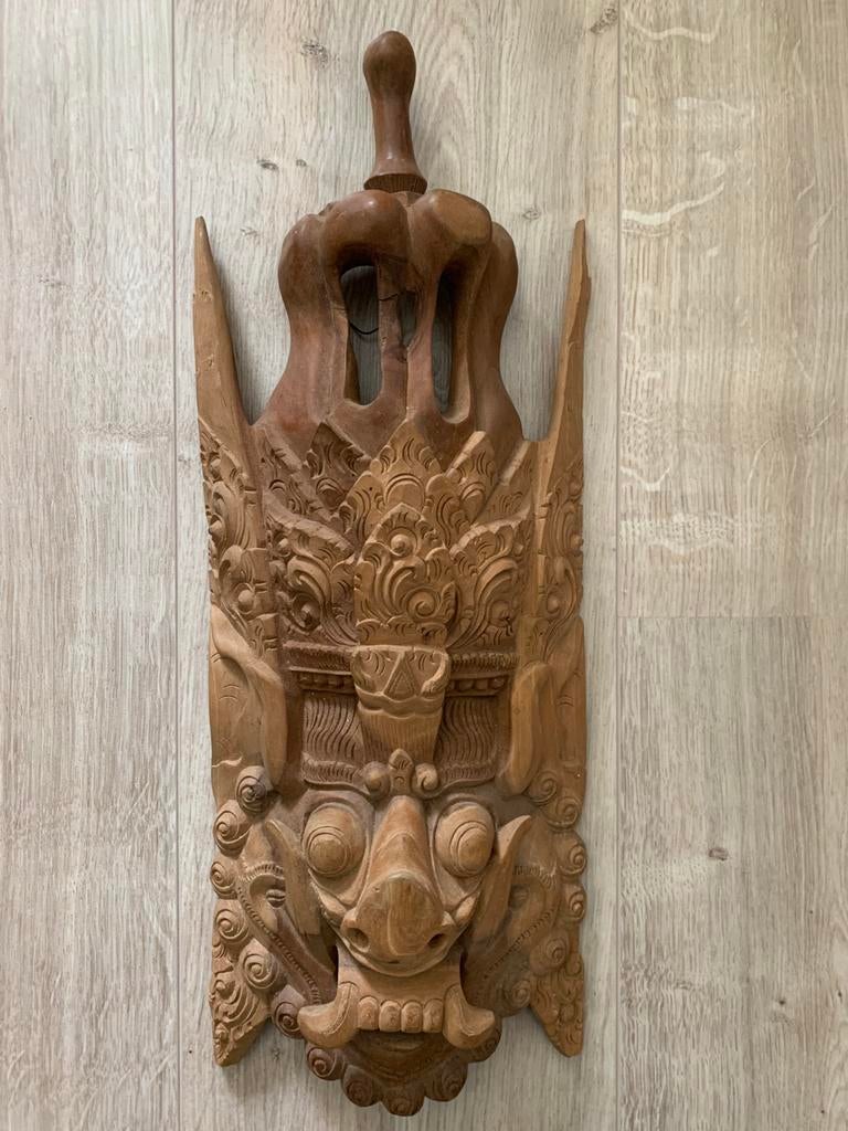 Barong masker Bali Indonesië, Overige onderwerpen, Verzenden, Masker, Handgemaakt