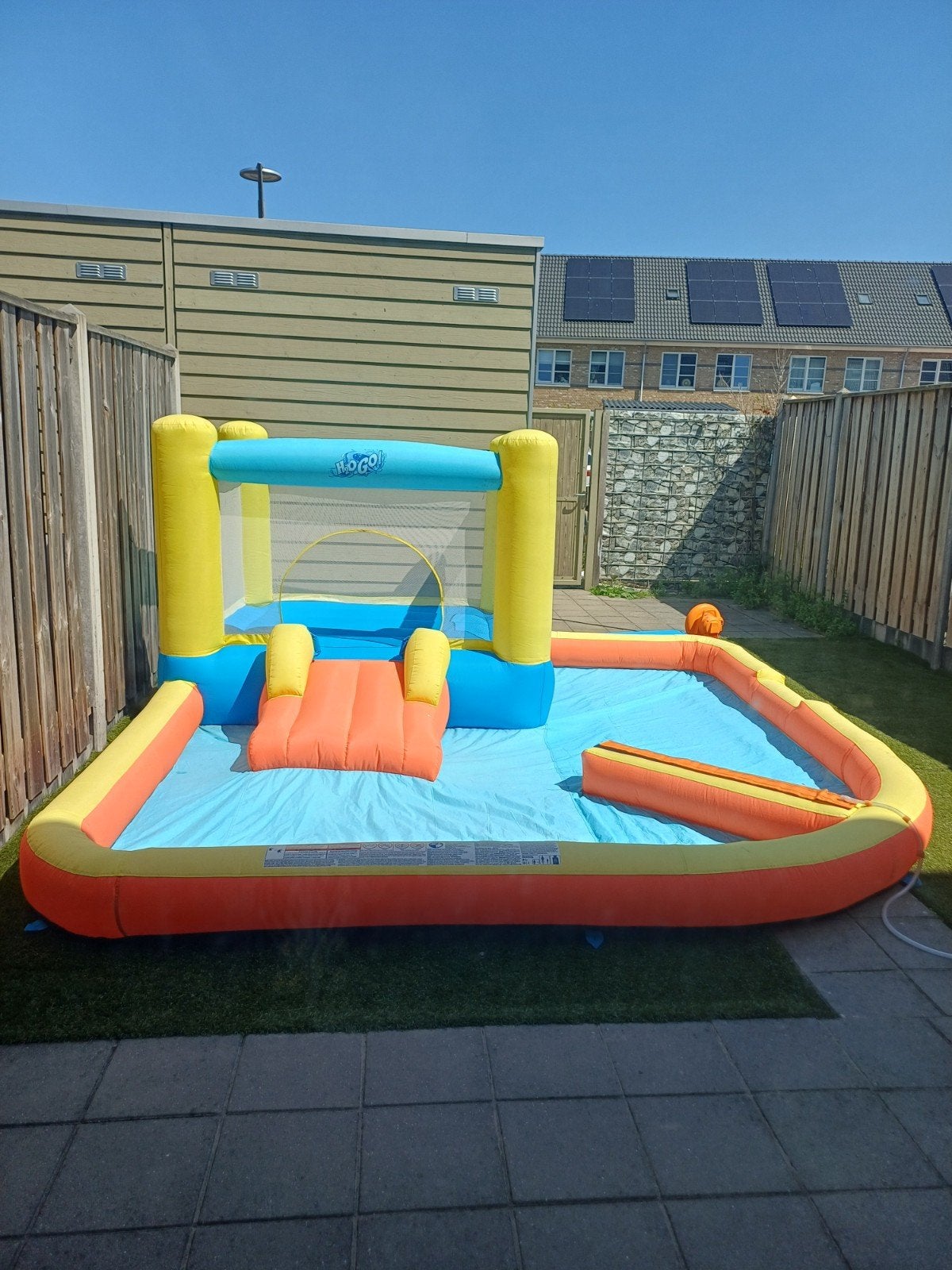 Bestway H2O Go! Opblaasbaar Waterpark met Glijbaan, Tuin en Terras, Zwembaden, Ophalen, Gebruikt, 200 tot 300 cm, Opblaaszwembad