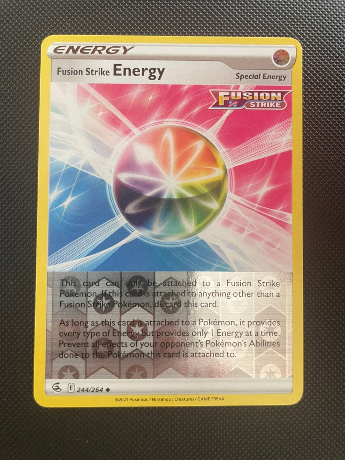 Energy 244/264 Reverse Holo Fusion Strike, Verzenden, Zo goed als nieuw