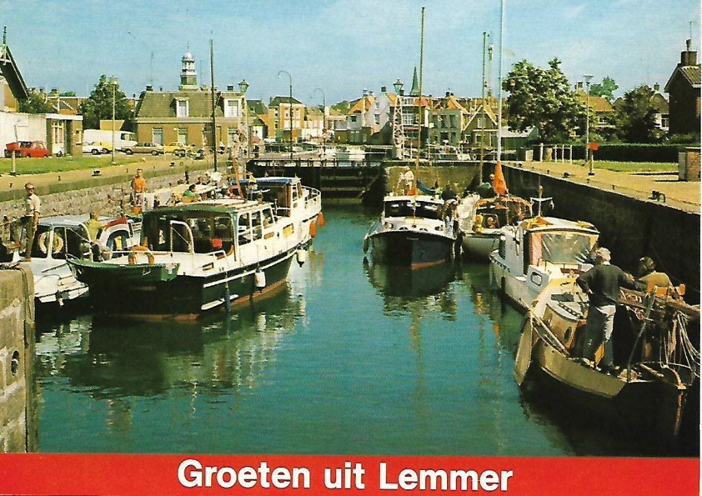 Lemmer- -Sluis., Ophalen of Verzenden, 1980 tot heden, Gelopen, Friesland