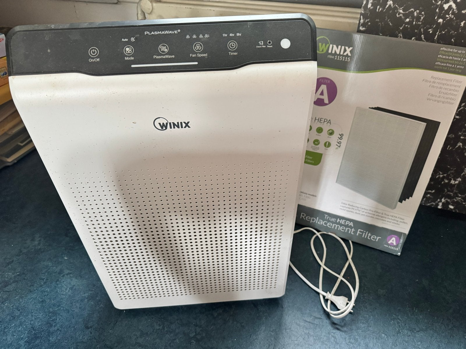 Winix AZBU330-HWE luchtreiniger met PlasmaWave, Ophalen, Gebruikt, Luchtreiniger
