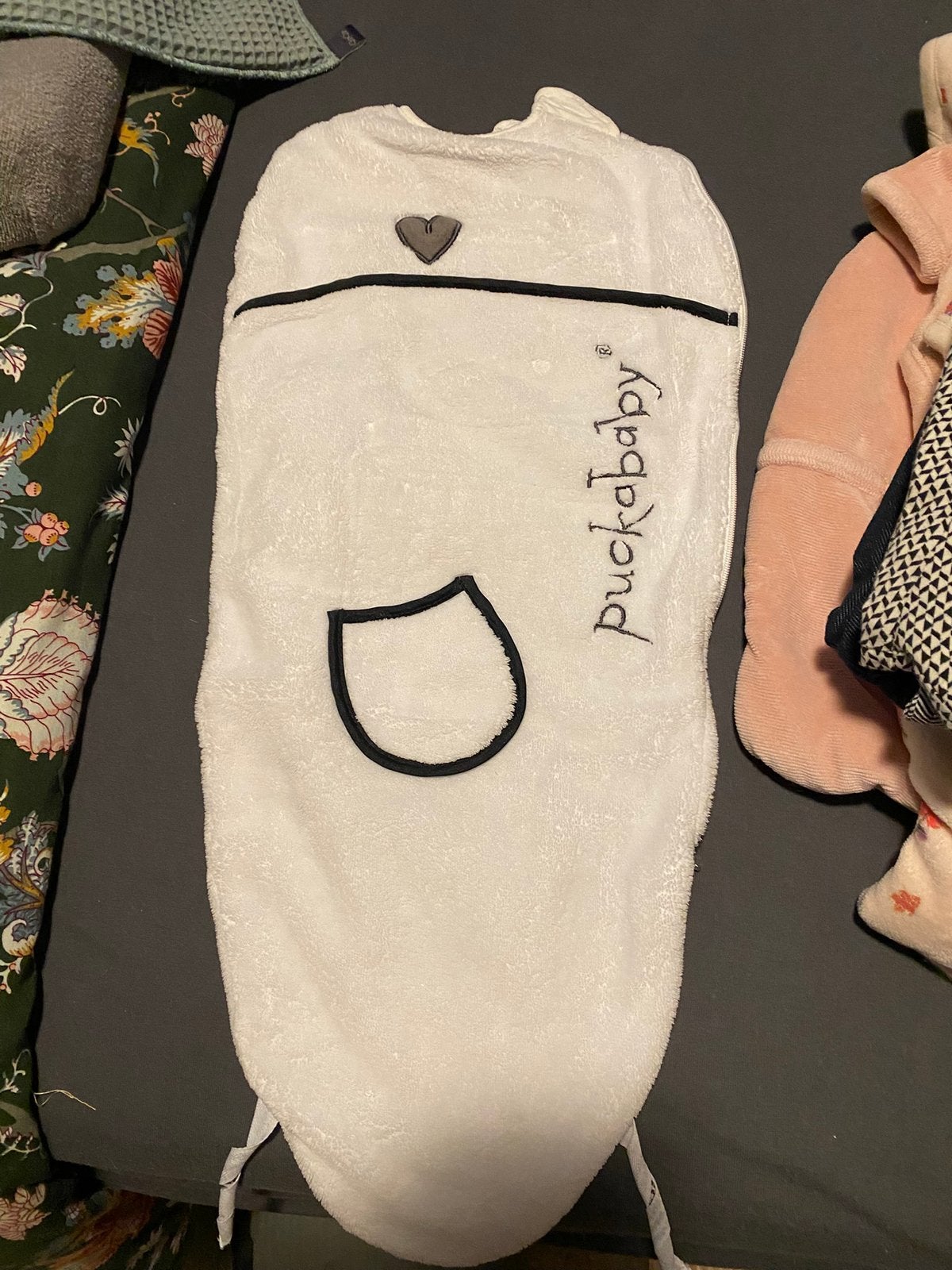Pucka baby inbaker zak nicky stof, Verzenden, Zo goed als nieuw