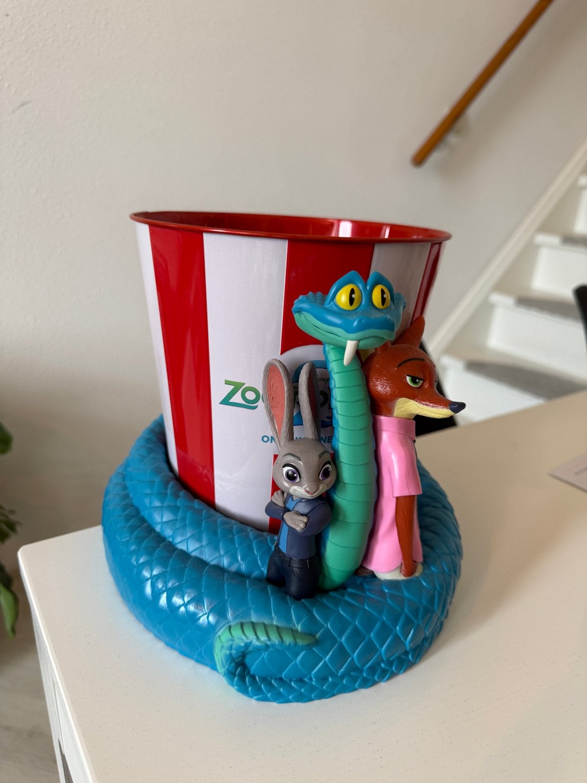 Zootropolis popcorn emmer (Disney), Ophalen of Verzenden, Zo goed als nieuw