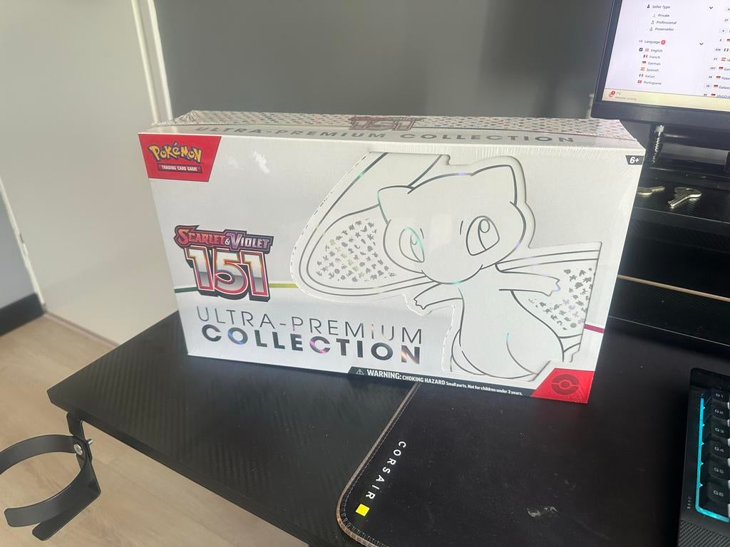 Pokémon Scarlet & Violet 151 Ultra-Premium Collection, Ophalen of Verzenden, Nieuw, Overige typen