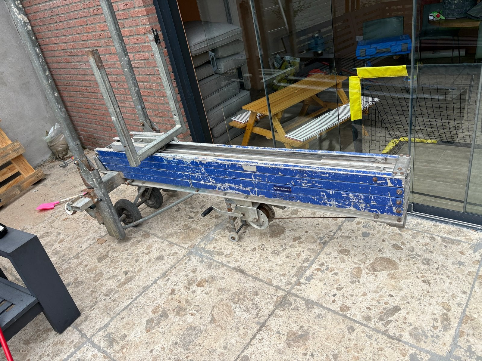 Böcker / ALP Kanaallift - Materiaallift tot ruim 7m hoog, Ophalen